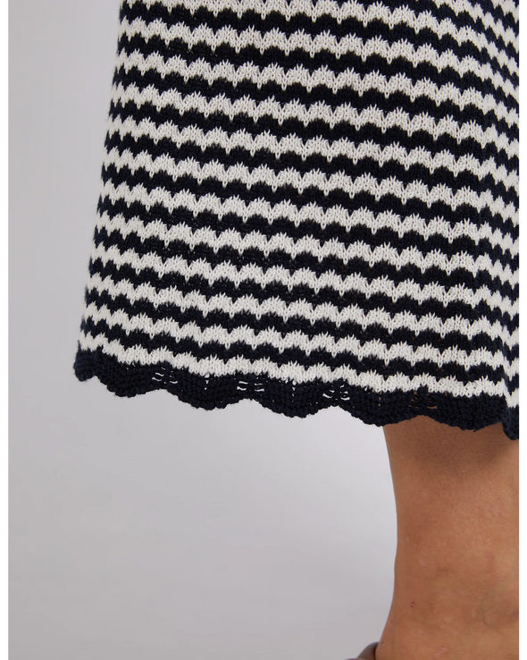 ELM 'Rosie Skirt' - Navy/White