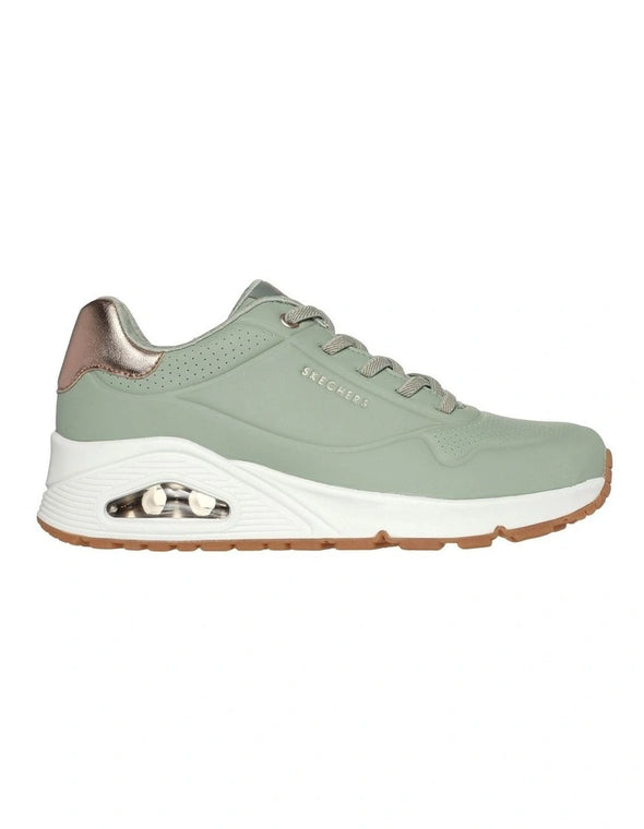 Skechers 'Uno Shimmer Away' - Sage