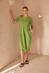 Tirelli '24D3510 Dress' - Spring Green