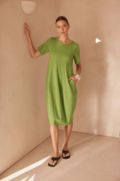 Tirelli '24D3510 Dress' - Spring Green