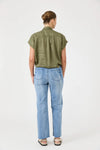 Eb & Ive 'Studio Tie Shirt' - Khaki