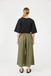 Eb & Ive 'Studio Crop Pant' - Khaki