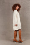 Eb & Ive 'Paarl Midi Knit Dress' - Oat