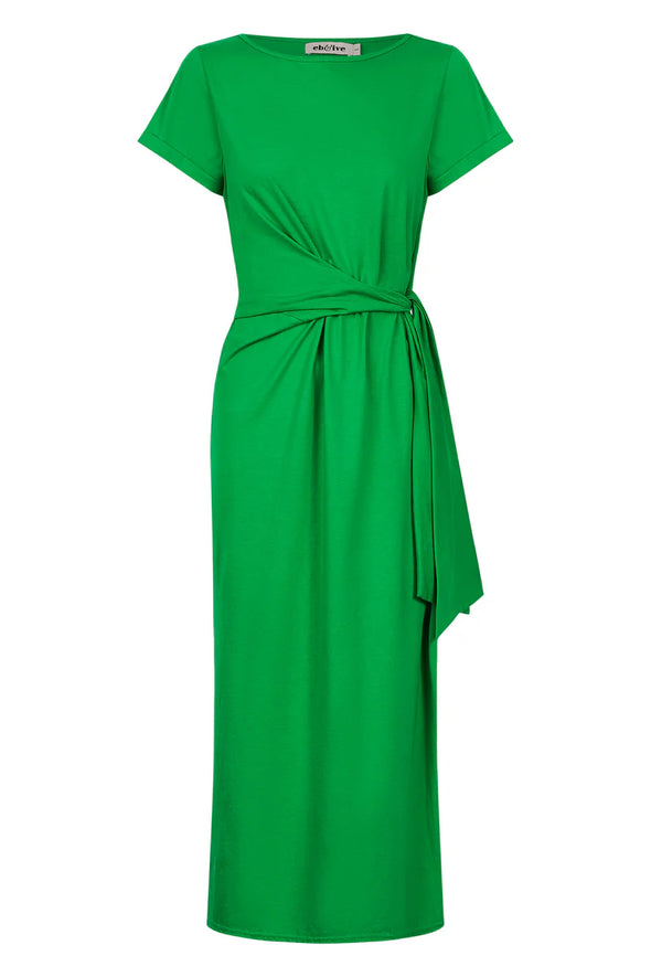 Eb& Ive 'Verano Tie Dress' - Emerald