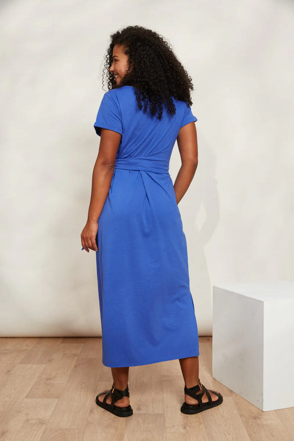 Eb & ive - 'Verano Tie Dress' - Cobalt