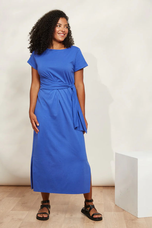 Eb & ive - 'Verano Tie Dress' - Cobalt