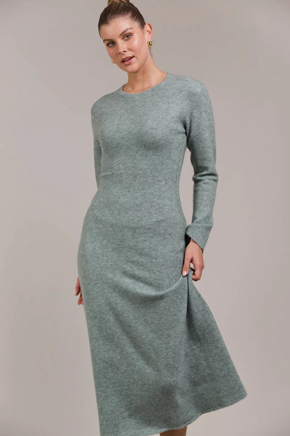 Eb & Ive 'Merano Knit Dress' - Jasper
