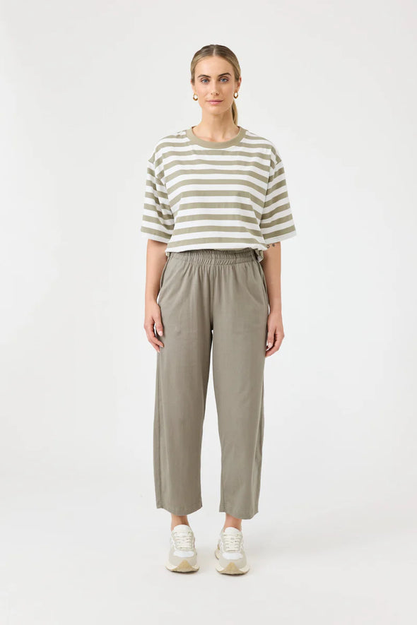 Eb & Ive 'Studio Traveller Pant' - Olive