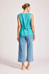 Eb & Ive 'Miramar Vest'  - Lagoon
