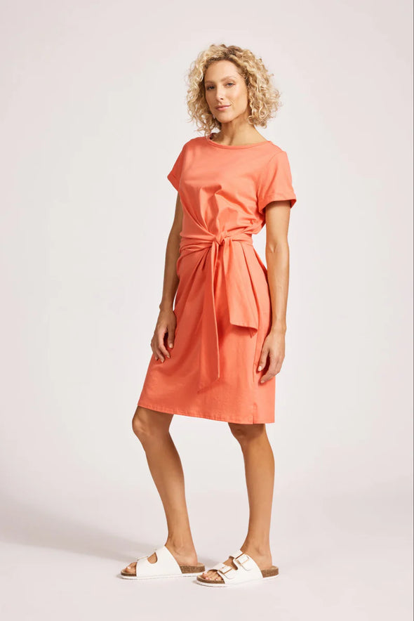 Eb & Ive 'Francia Dress' - Coral