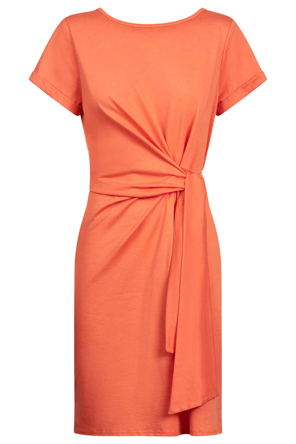 Eb & Ive 'Francia Dress' - Coral