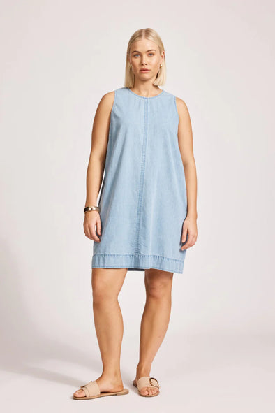 Eb & Ive 'Melenia Tank Dress' - Denim