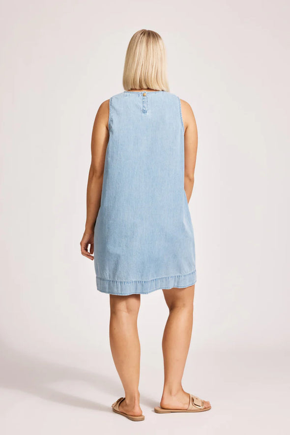 Eb & Ive 'Melenia Tank Dress' - Denim