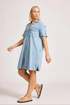 Eb & Ive 'Melenia Shirtdress' - Denim