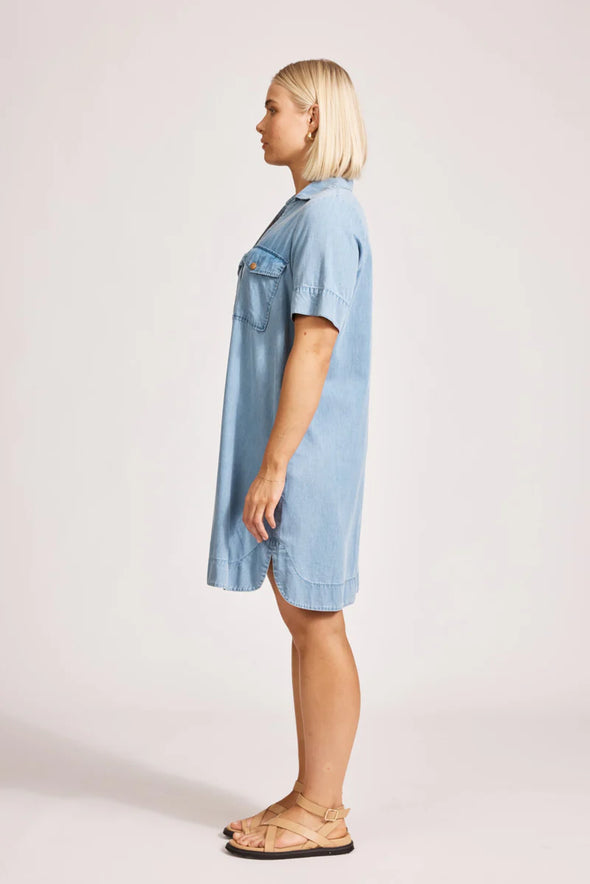 Eb & Ive 'Melenia Shirtdress' - Denim