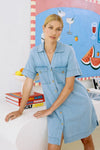 Eb & Ive 'Melenia Shirtdress' - Denim