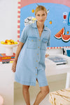 Eb & Ive 'Melenia Shirtdress' - Denim