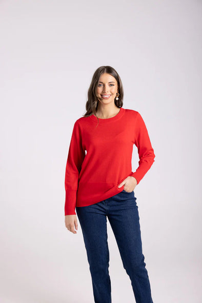 Two T's '3017 Jumper' - Poppy