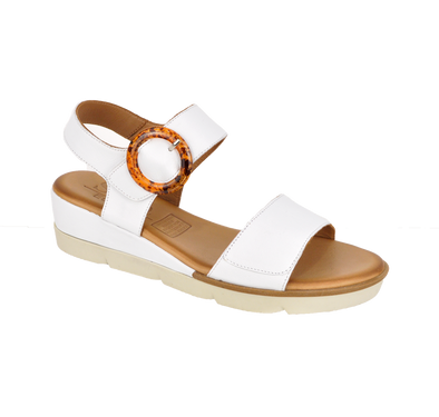 Sala 'Diana Wedge Sandal'  - White