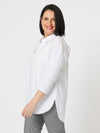 Threadz 'Julia Shirt Jersey Sleeve' - White