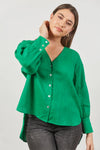 Isle of Mine 'Panorama Blouse' - Meadow