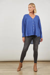 Isle of MIne 'Panorama Blouse' - Azure