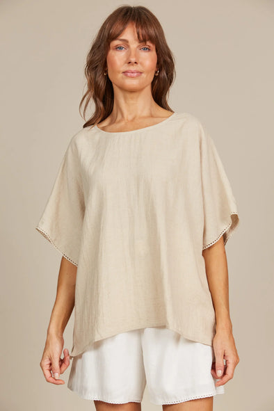 Isle of Mine 'Amelie Relaxed Top' - Canvas