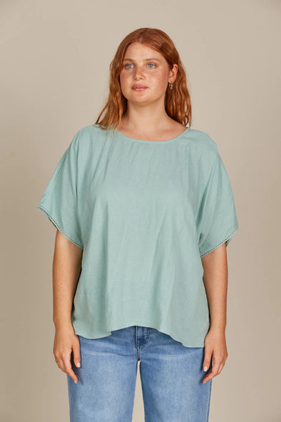 Isle of Mine 'Amelie Relaxed Top' - Seafoam