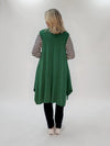 Clarity 'Pia Long Line Vest' - Emerald