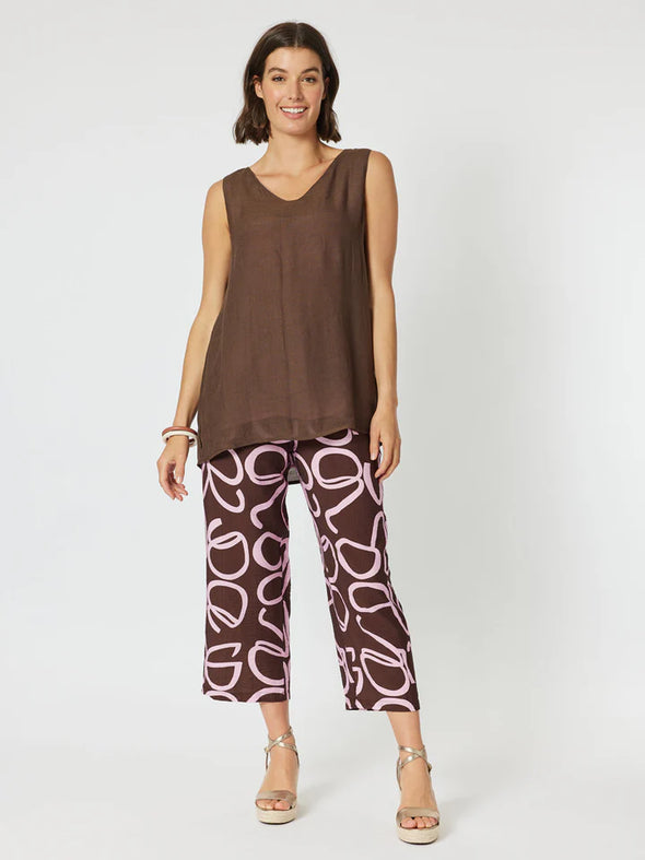 Clarity 'Koko Latte Pant' - Chocolate