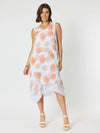 Clarity 'Portofino Spot Dress' - Melon