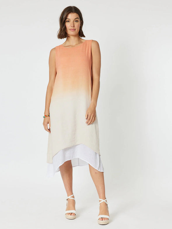 Clarity 'Sunset Dress' - Melon