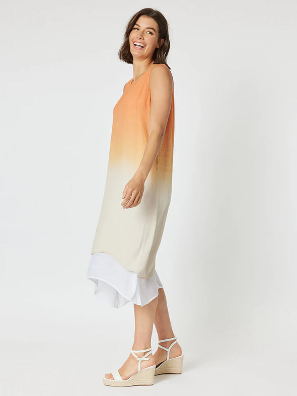 Clarity 'Sunset Dress' - Melon