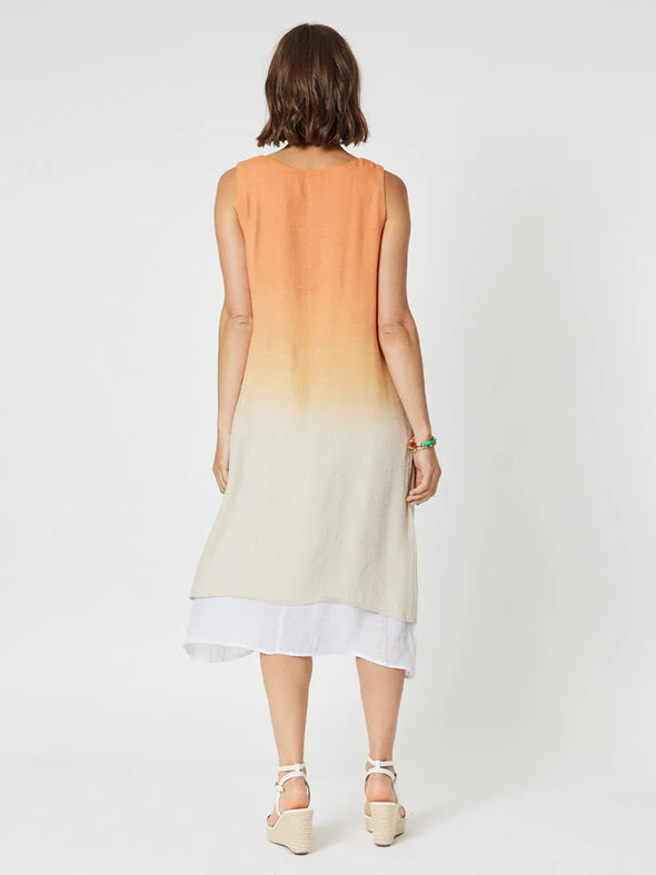 Clarity 'Sunset Dress' - Melon