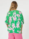 Threadz 'Spring Top' - Emerald Print