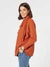 Clarity 'Remy Scarf Knit Jumper' - Paprika