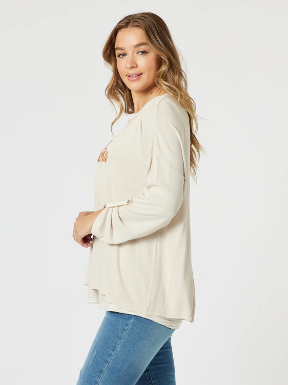 Threadz 'Dolce Vita Knit'  - Natural