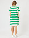 Threadz 'Heart Dress' - Elm White Stripe