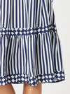 Threadz 'Harlequin Dress' - Navy/White Stripe