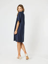 Clarity 'Dress Top Stitch Detail' - Navy