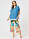 Clarity 'Palma Top' - Blue/White