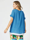 Clarity 'Palma Top' - Blue/White