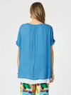 Clarity 'Palma Top' - Blue/White