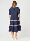 Threadz 'Ric Rac Dress' - Navy