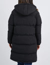 Foxwood 'Camilla Puffer Coat'- Black