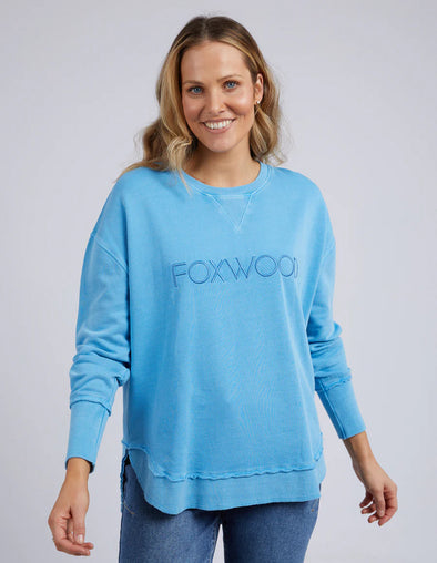 Foxwood "simplified Crew'  - Bright Blue