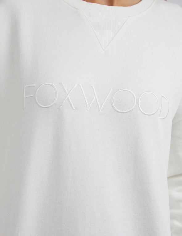 Foxwood 'Simplified Crew' - Ecru