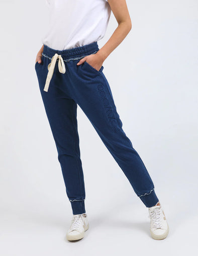 Foxwood 'Simplified Track Pant' - Denim