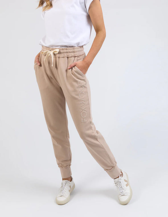 Foxwood 'Simplified Track Pant' - Oatmeal