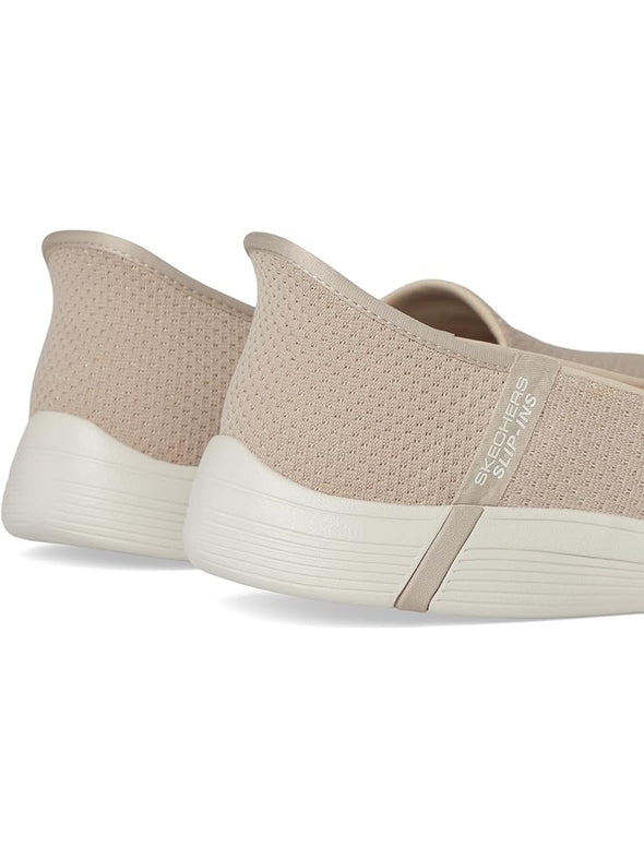 Skechers Slip Ins 'On the Go Swift Luminary' - Taupe Gold